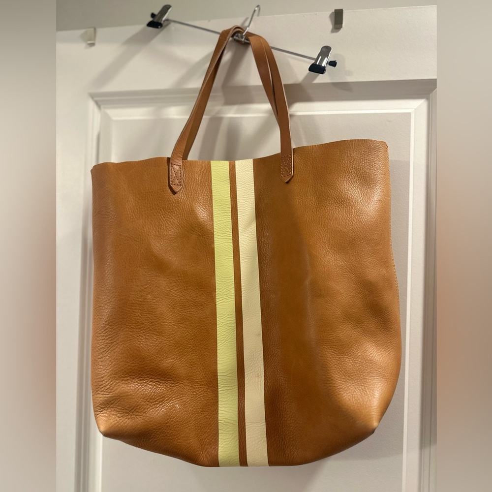 Leather Madewell Tote bag